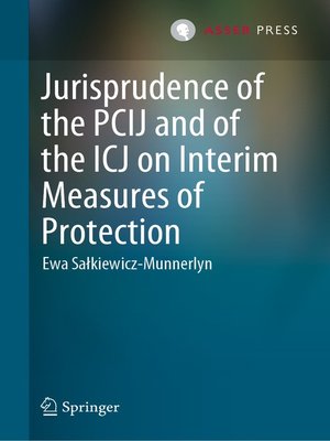cover image of Jurisprudence of the PCIJ and of the ICJ on Interim Measures of Protection